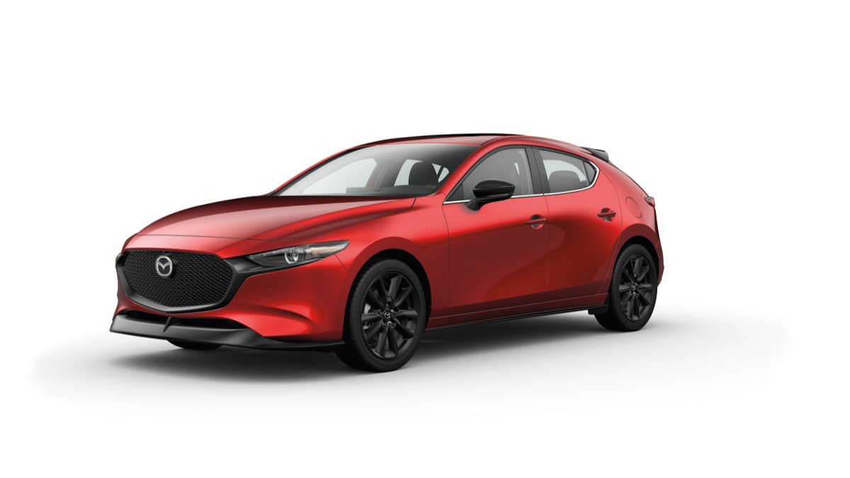 2026 Mazda3 Hatchback — Soul Red Crystal